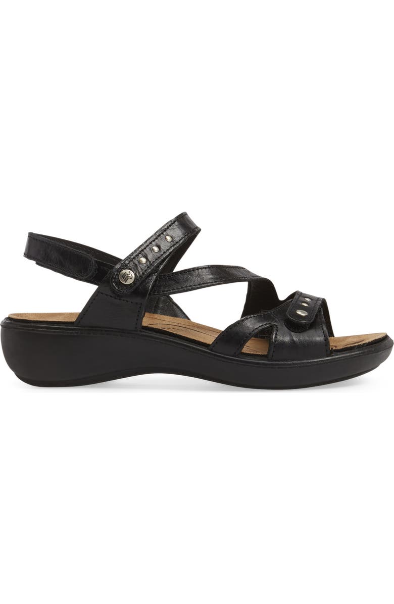 Romika<sup>®</sup> Ibiza 70 Sandal, Alternate, color, Black Leather