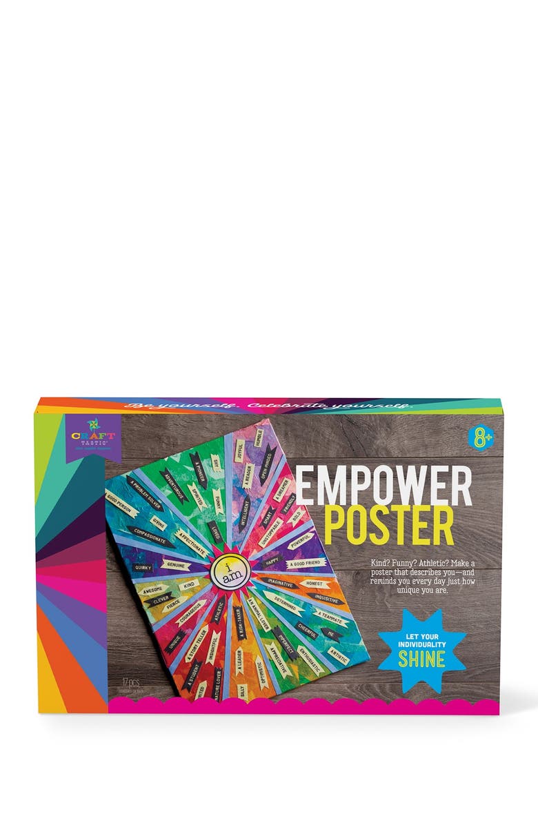 Ann Williams Craft-tastic Empower Poster Kit, Alternate, color,