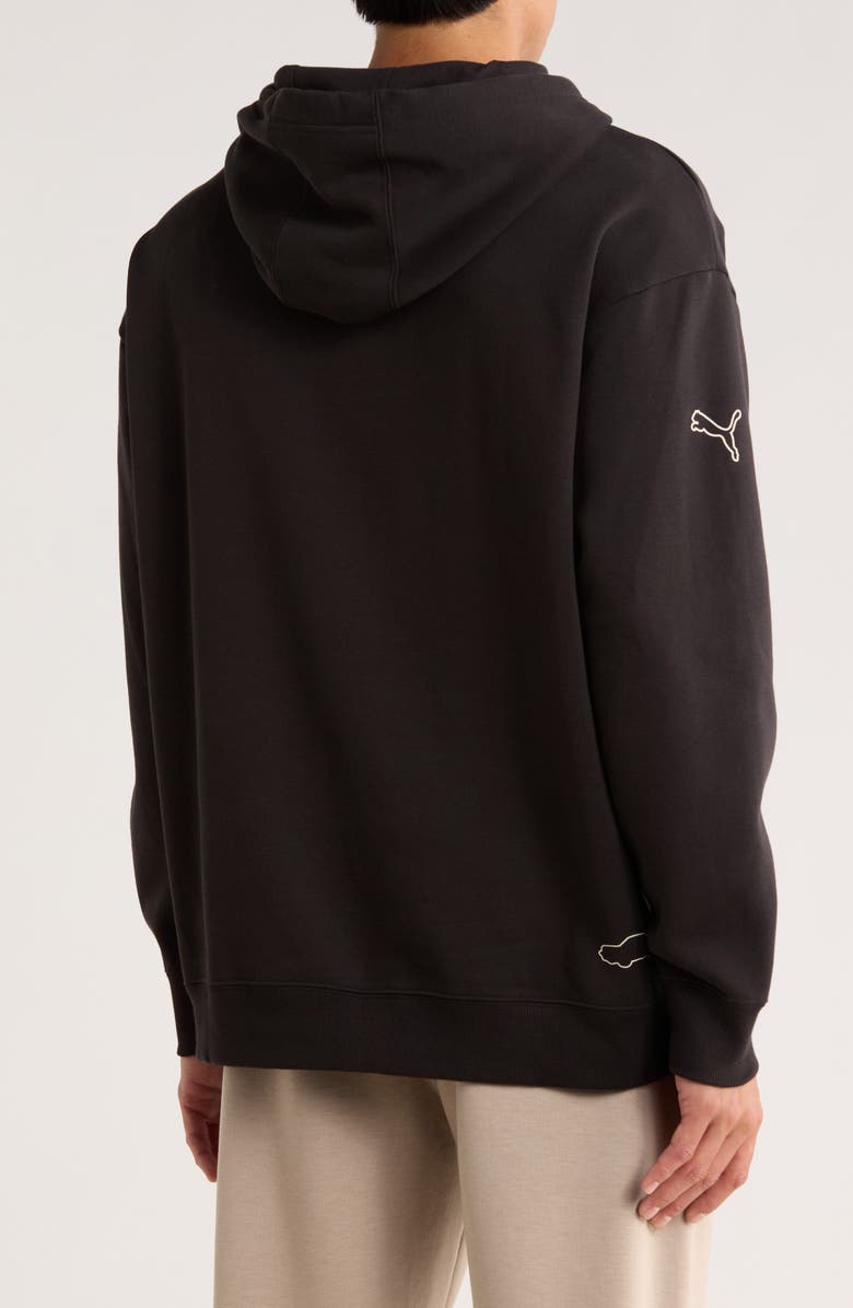 PUMA Porsche Turbo 944 Graphic Hoodie, Alternate, color, Puma Black