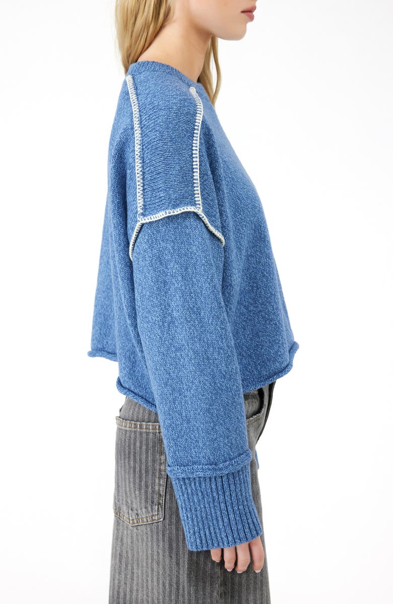 BDG Urban Outfitters Marled Boyfriend Sweater, Alternate, color,