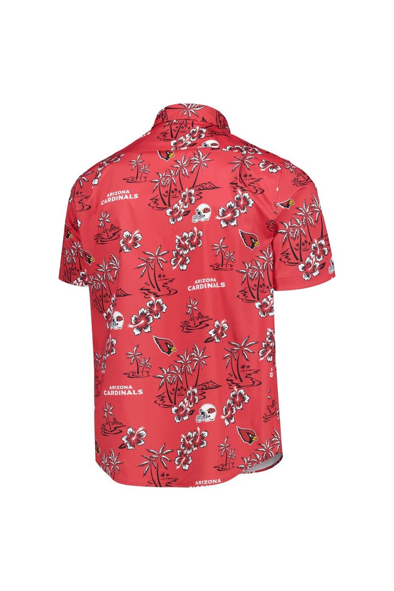 Men's Reyn Spooner Cardinal Arizona Cardinals Kekai Button-Up Shirt, Alternate, color, Cardinal