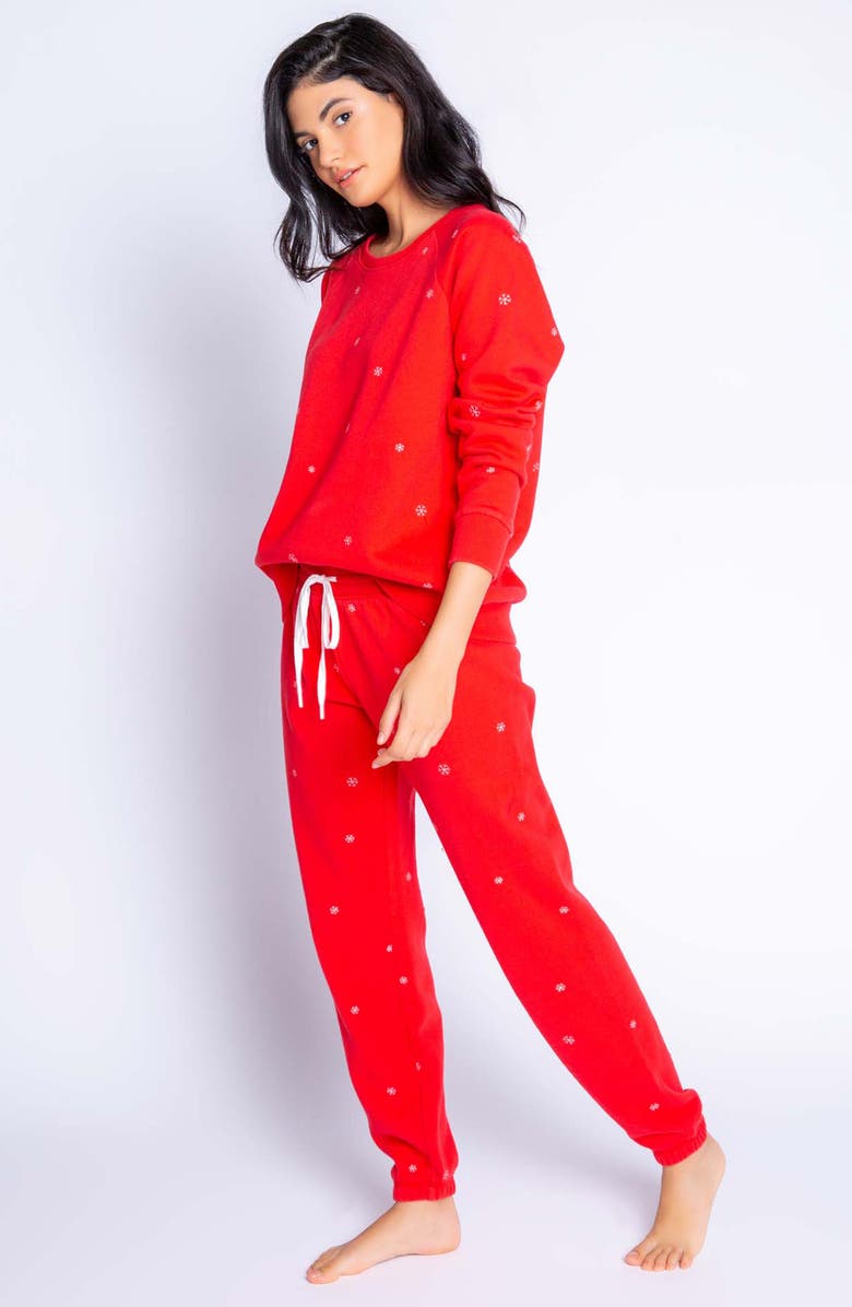 PJ Salvage Joyful Pajama Top, Alternate, color,