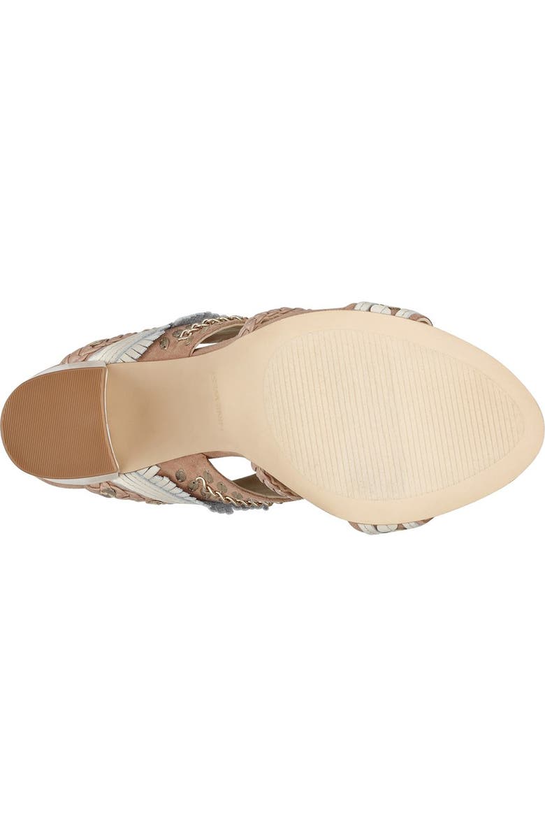 Nine West 'Baebee' Block Heel Sandal, Alternate, color,