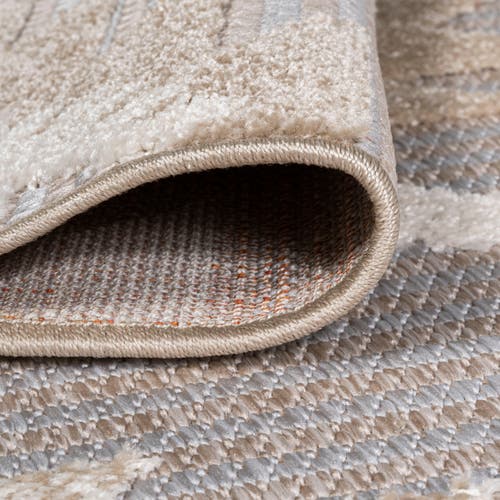 Jonathan Y Sumak High-low Pile Neutral Diamond Kilim Indoor/outdoor Area Rug In Beige/gray
