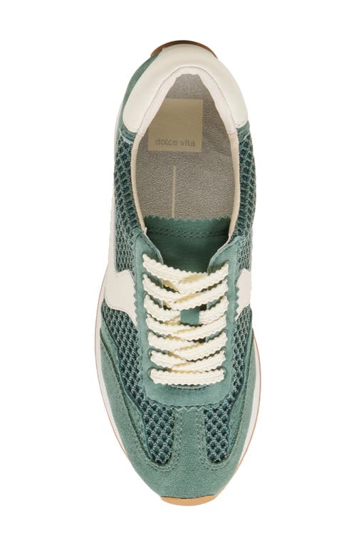 Dolce Vita B. Ntcd Mesh Sneakers Dk Green Woven Mesh In Green