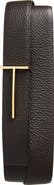 TOM FORD Slim T Soft Grain Leather Belt