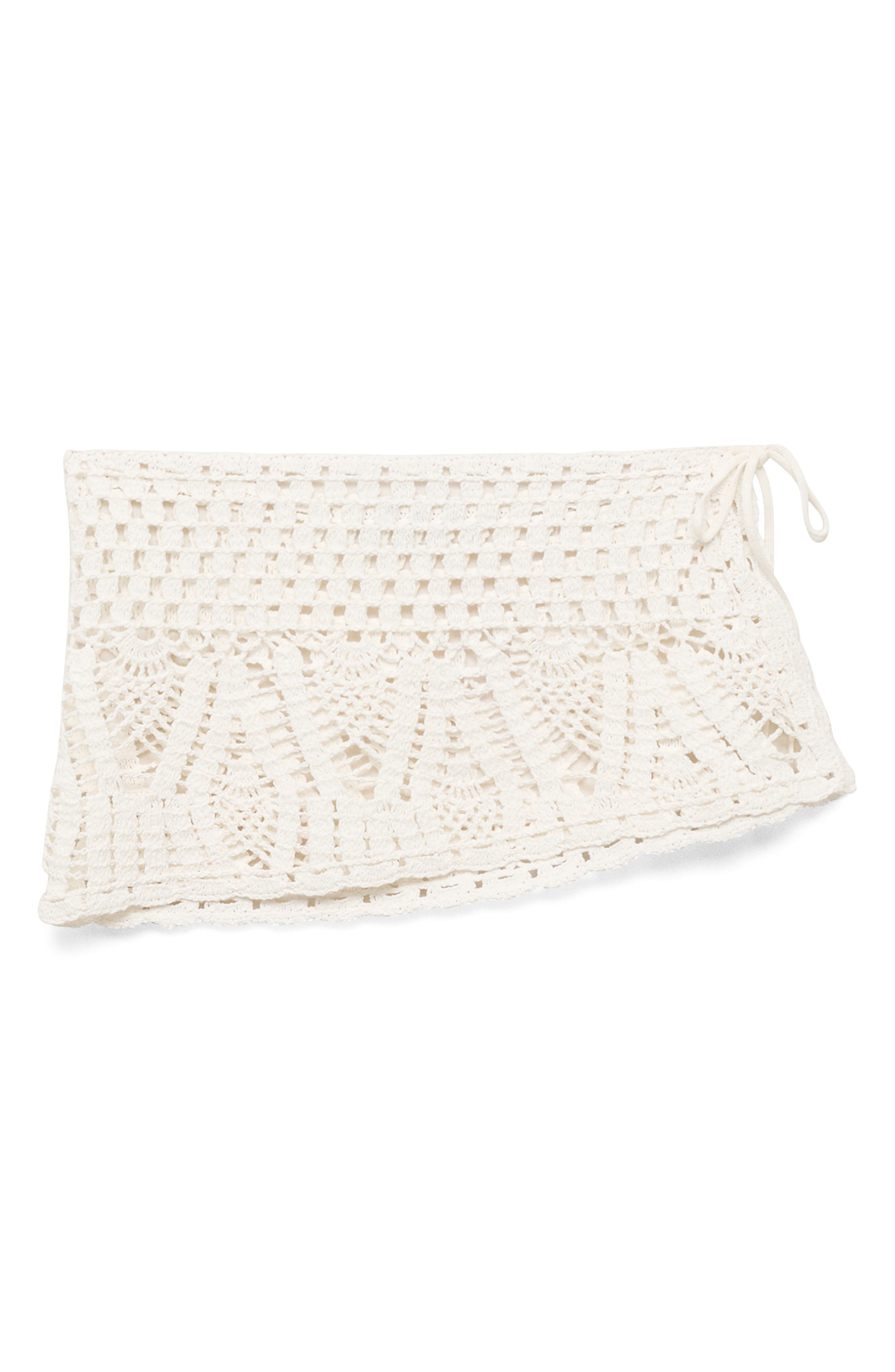 Crochet Miniskirt
