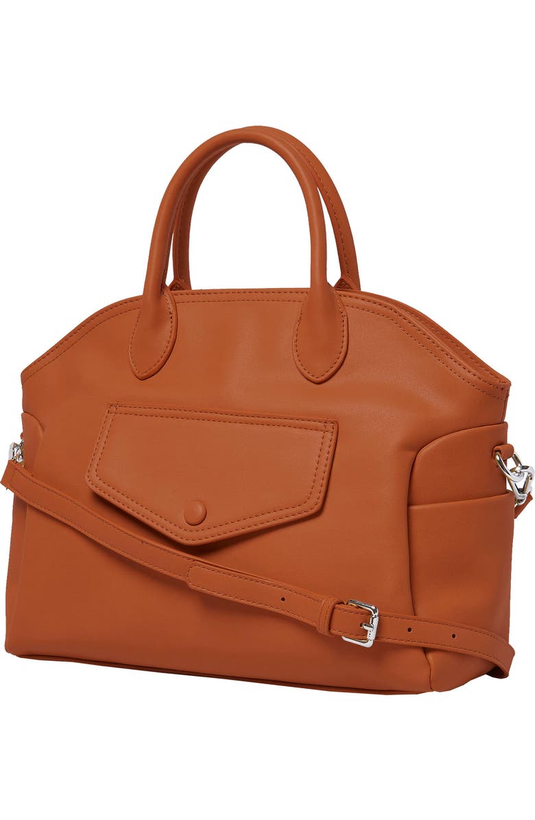 Urban Originals Dangerous Love Vegan Leather Satchel, Alternate, color,