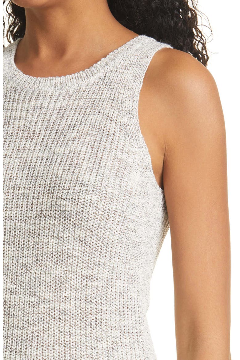 LINE Sweater Tank, Alternate, color, OAT MILK