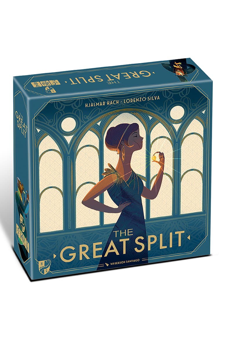 The Great Split English Card Drafting Board Game, Main, color, Multicolored