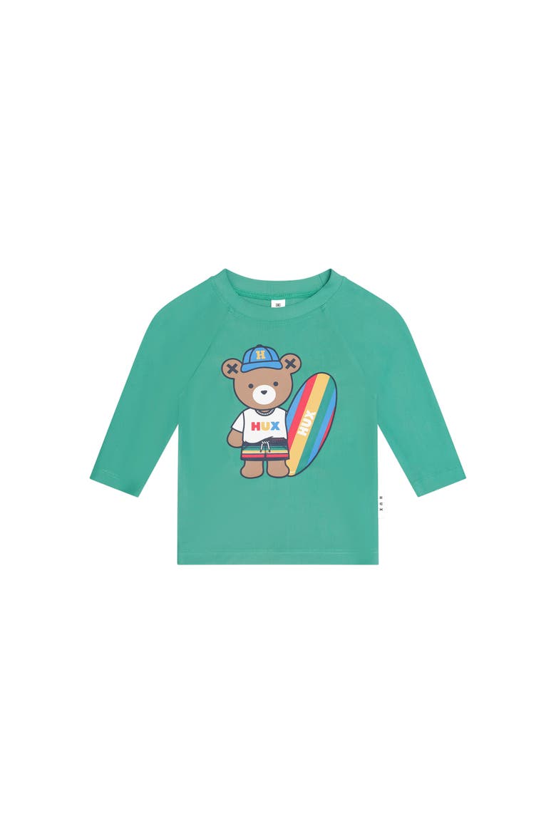Surfer Hux Rashie, Main, color, Vintage Green