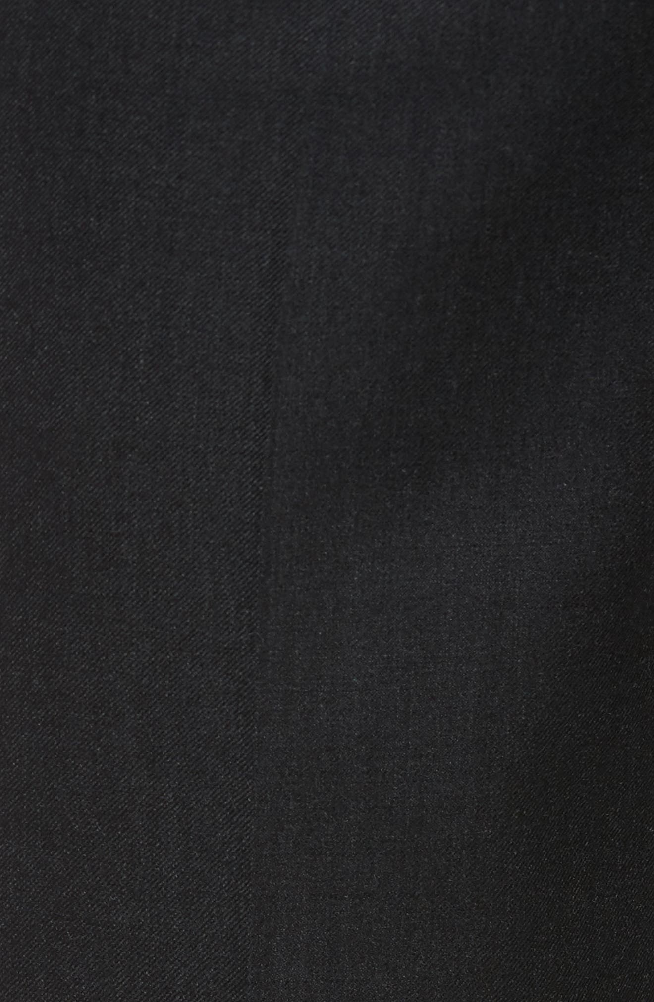 Flat Front Modern Fit Gabardine Stretch Wool Trousers - image 4