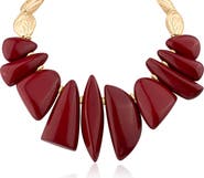 JARDIN Mutishape Nugget Collar Necklace