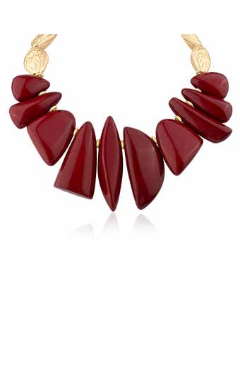 JARDIN Mutishape Nugget Collar Necklace