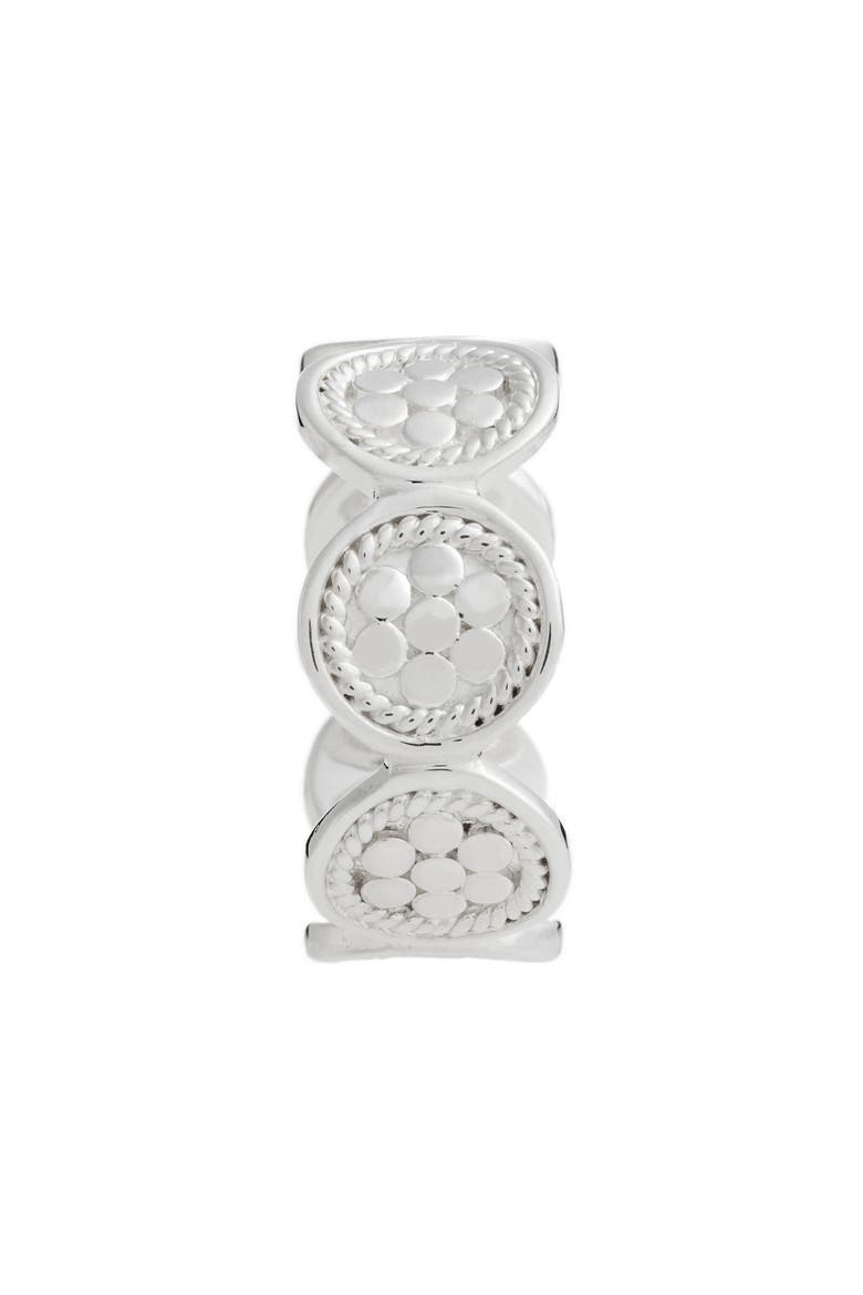 Signature Multi Disc Band Ring, Alternate, color, SILVER