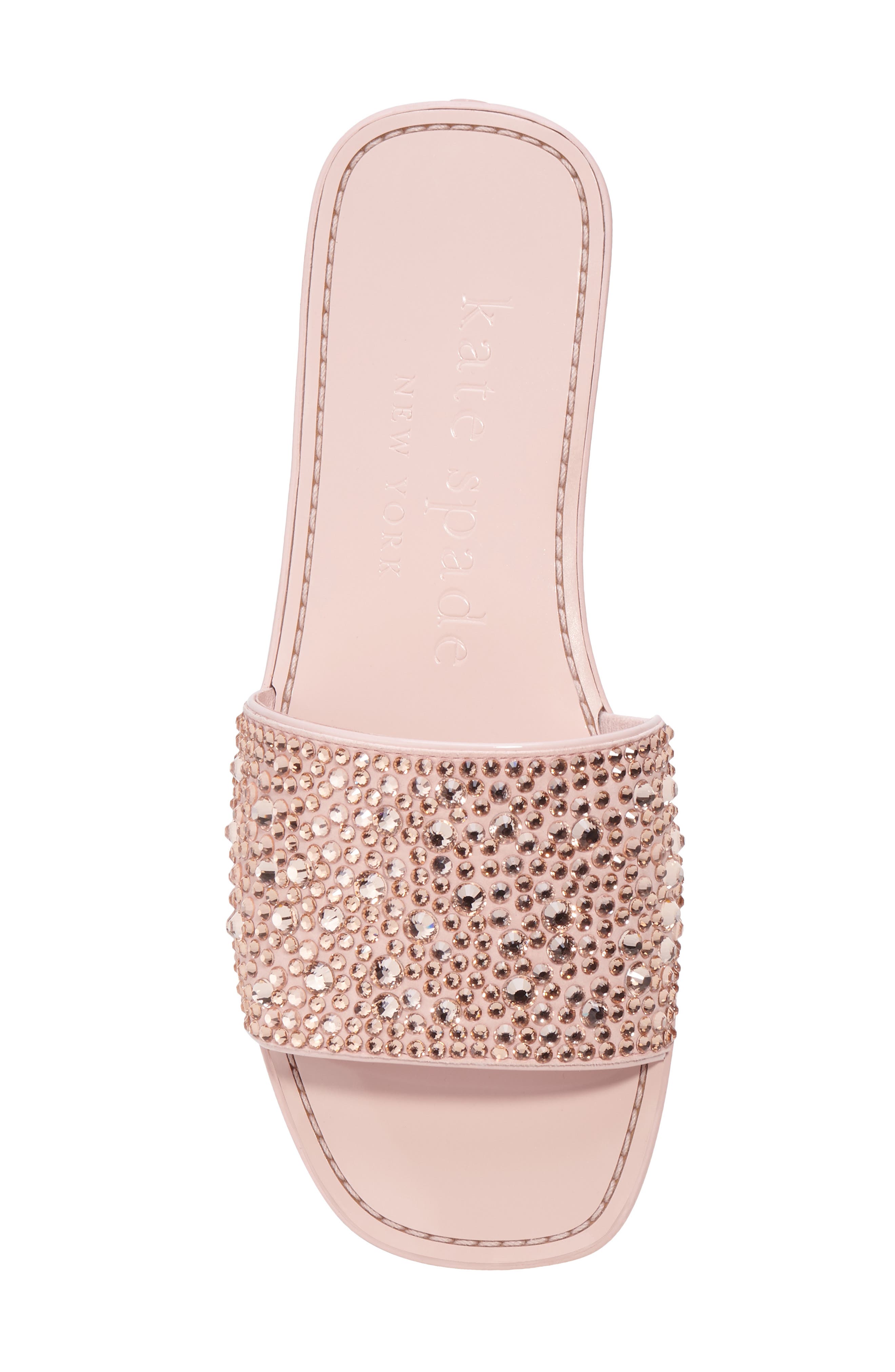 Kate Spade New York all that glitters slide sandal, Alternate, color, Mochi Pink
