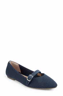 Me Too Glory Rib Knit Mary Jane Flat
