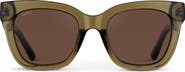 WMP Eyewear Stormi - 50mm Cat-Eye Polarized Sunglasses