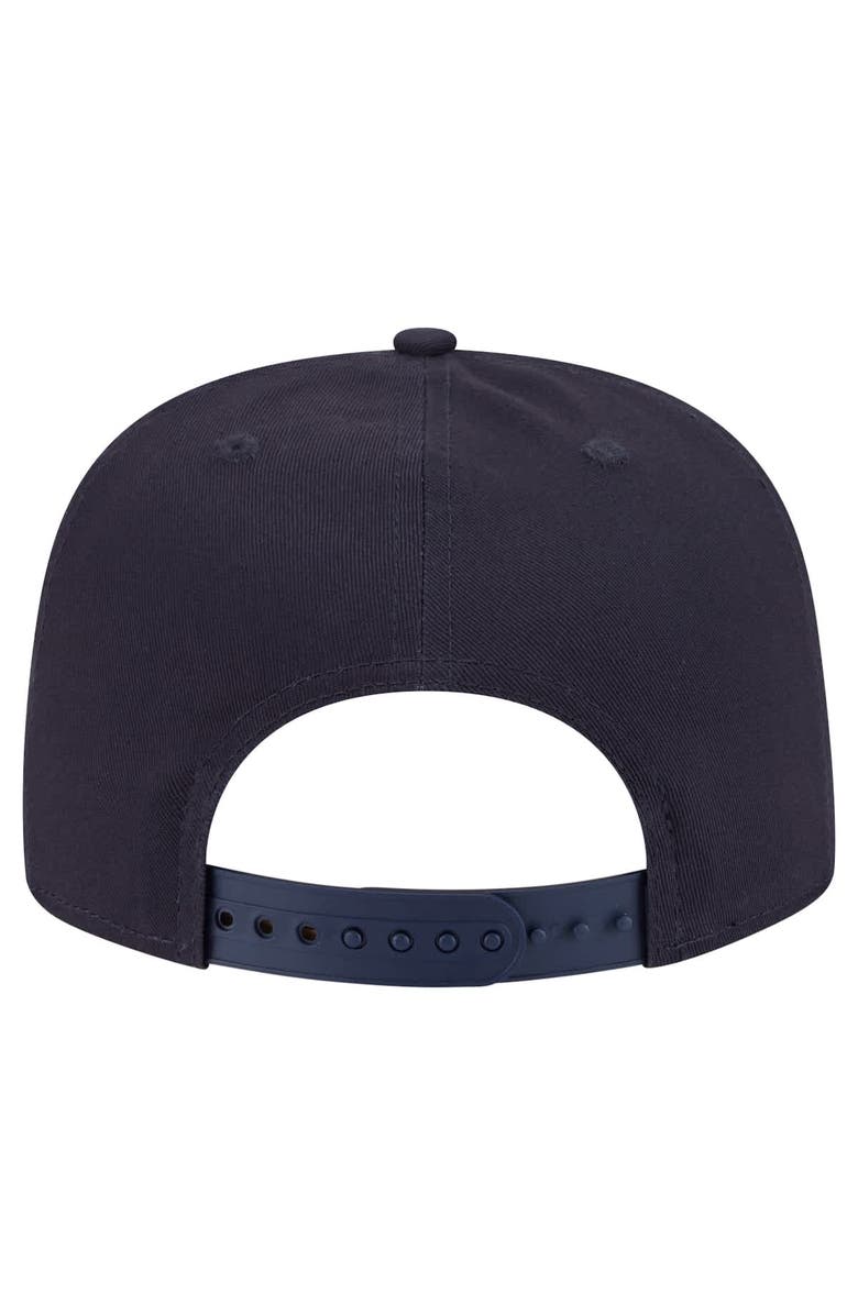 New Era Men's New Era Navy Michigan Wolverines Adventure Team Text Golfer Snapback Hat, Alternate, color, 