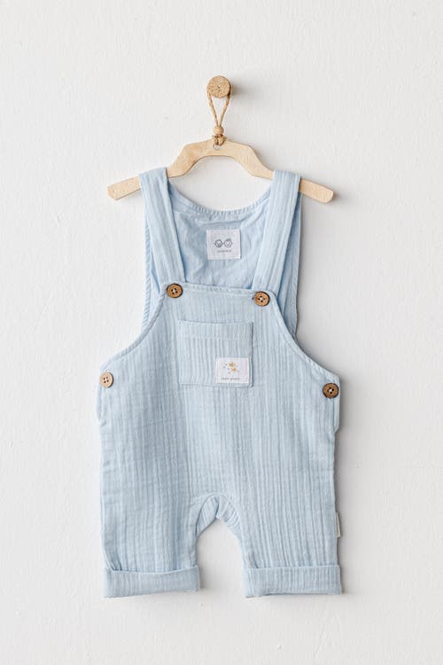 Shop Andy Wawa Ocean Muslin Jumpsuit Set In Light Blue