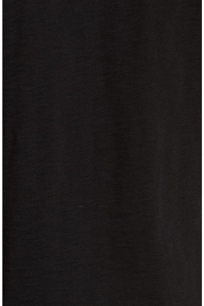 Knotted Tee, Alternate, color, BLACK
