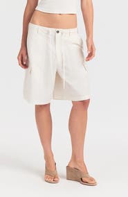SKIMS Swiss Cotton Cargo Shorts
