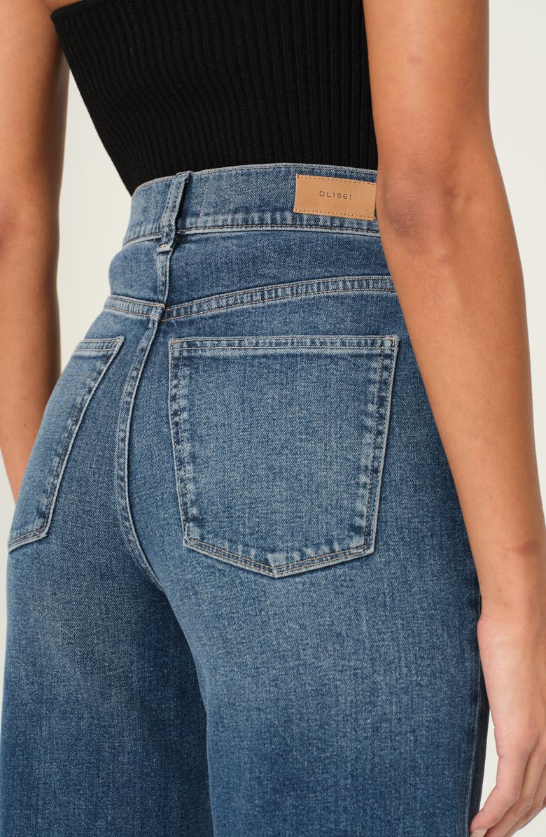 DL1961 Hepburn High Waist Ankle Wide Leg Jeans, Alternate, color, 