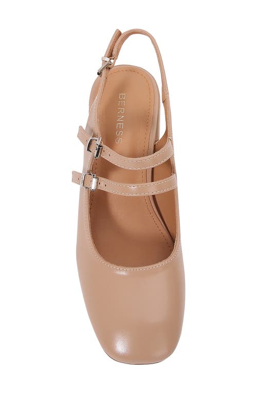 Shop Berness Mercy Mary Jane Pump In Beige