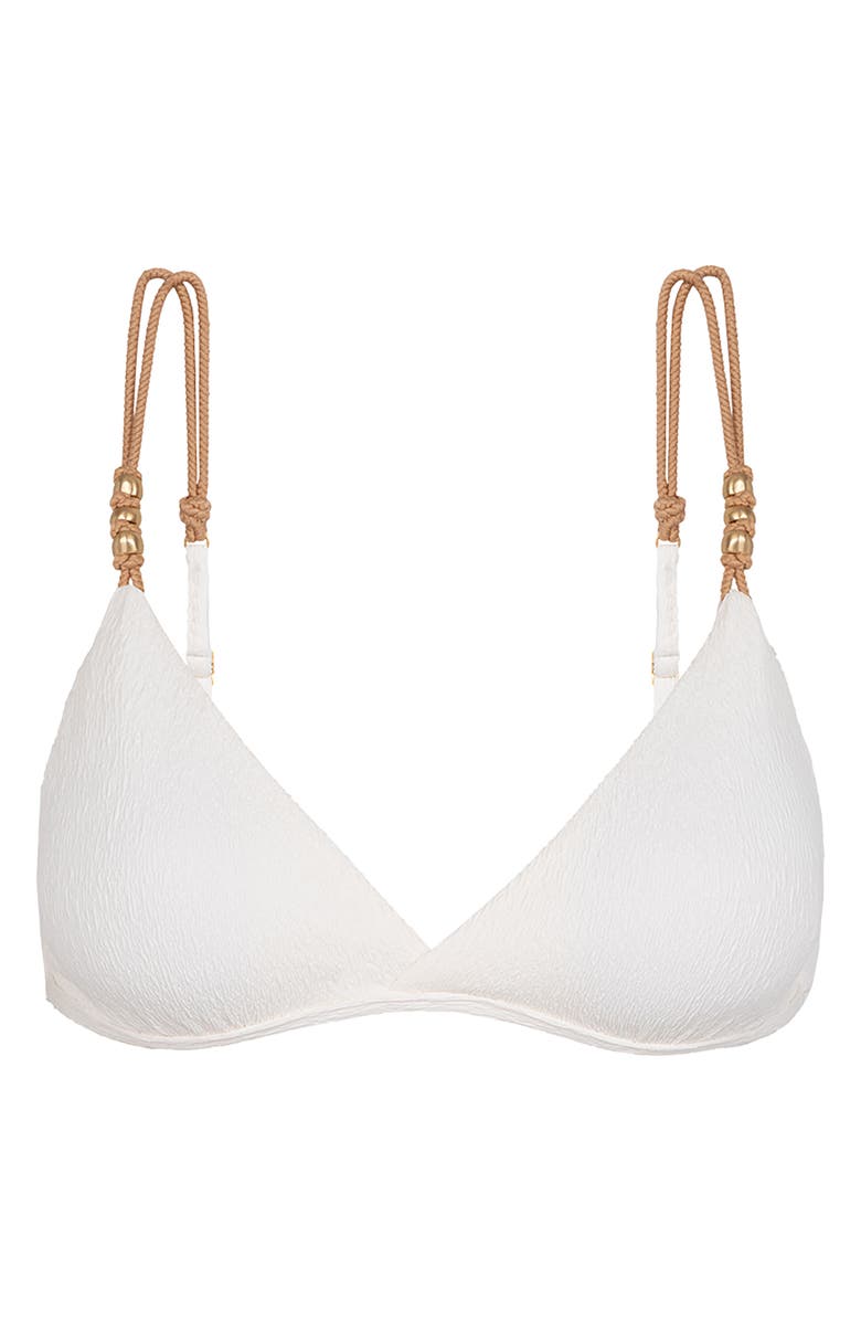 ViX Paula Hermanny Paige Kira Bikini Top, Alternate, color, White