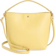 MANGO Faux Leather Bucket Bag