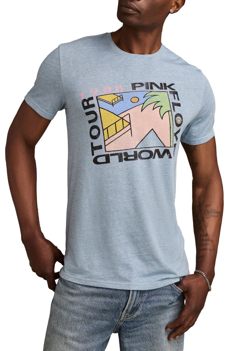 Lucky Brand Pink Floyd 1988 Graphic T-Shirt, Main, color,