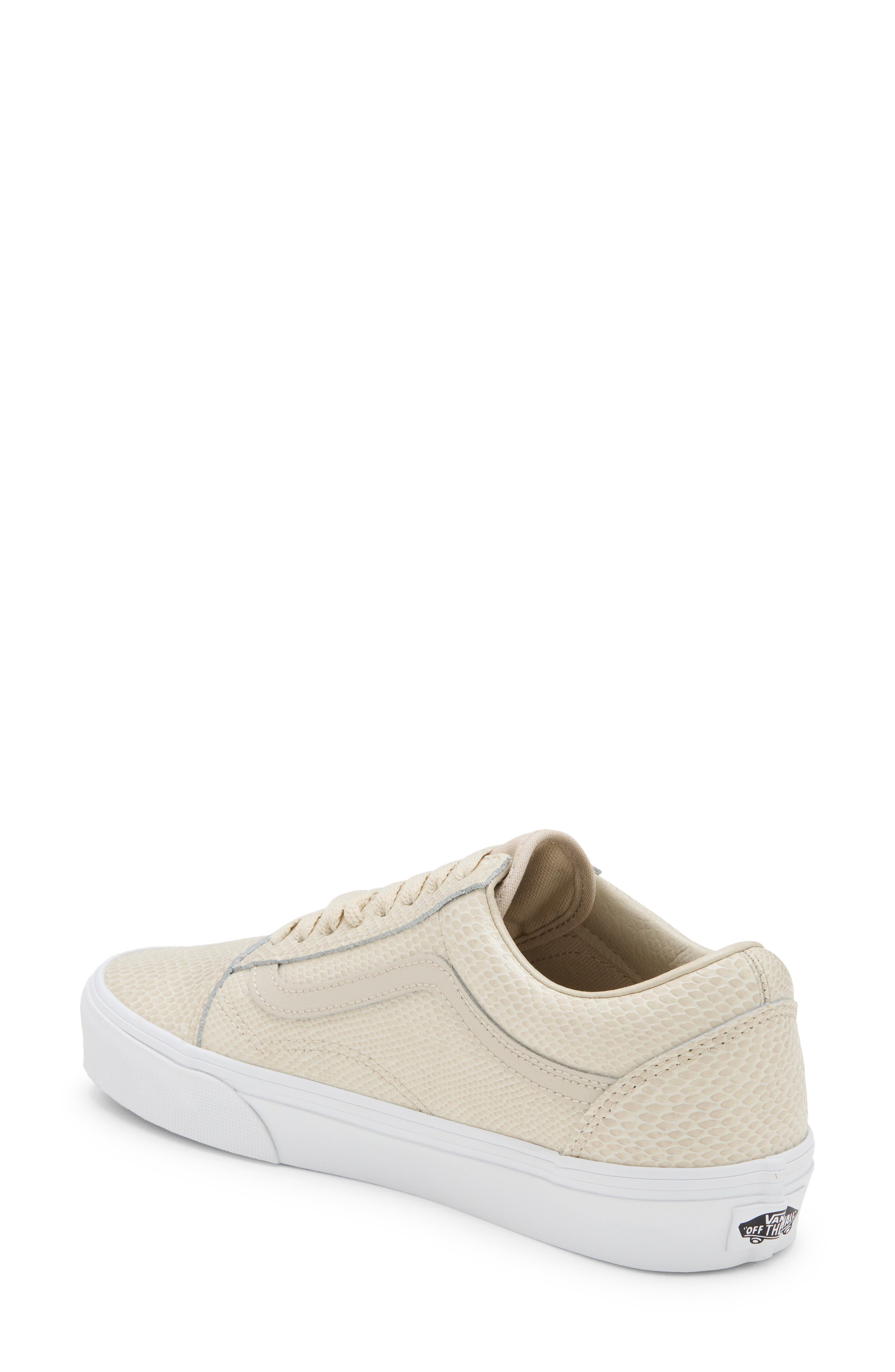 Old Skool Sneaker, Alternate, color, OLD SKOOL SNAKE BEIGE
