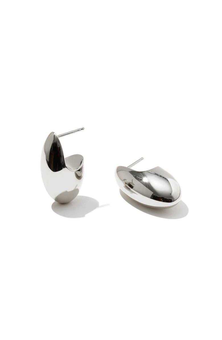Otiumberg Pebble Earrings, Main, color, Silver