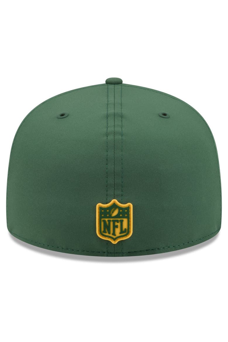 Men's New Era Green Green Bay Packers 2026 Sideline 59FIFTY Fitted Hat, Alternate, color, Green