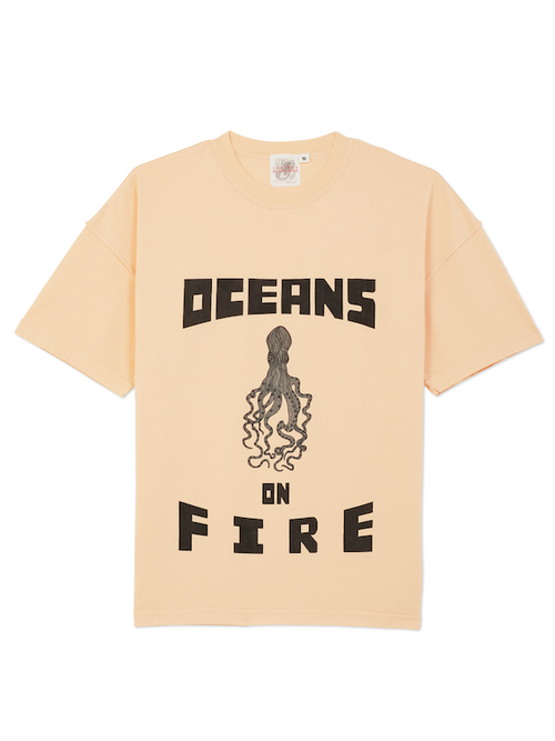 The Rad Black Kids Oceans On Fire T-shirt