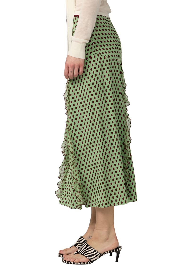 Heavenly Polka Dot Midi Skirt, Alternate, color, JELLY POLKA DOT