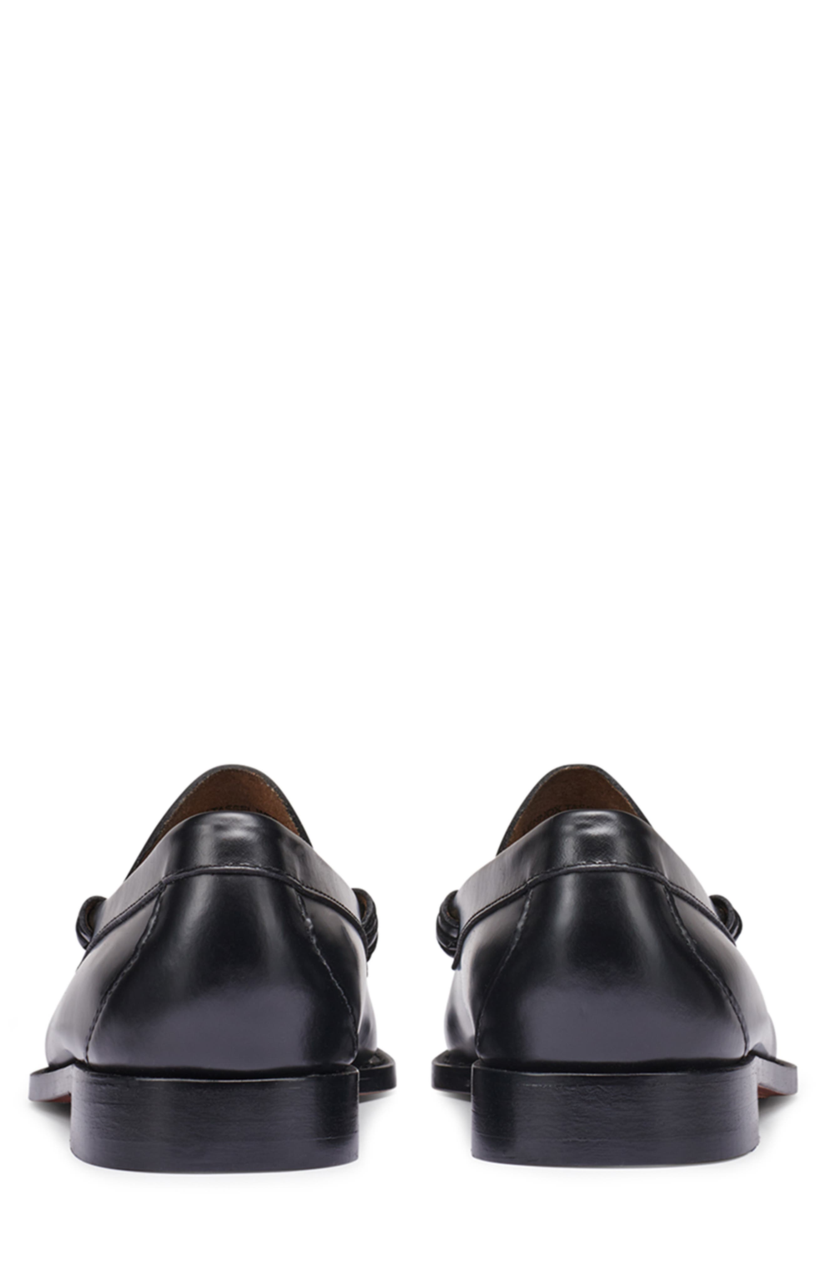 G.H.BASS Lennox Tassel Weejun Loafer, Alternate, color, Black