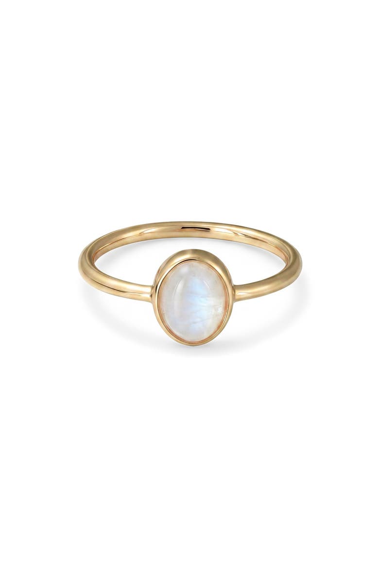 Oval Moonstone Ring, Alternate, color, GOLD/ WHITE