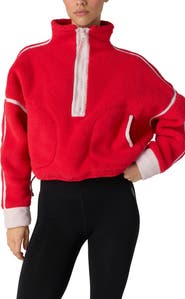Free People FP Movement Mountain High Fleece Half Zip Pullover