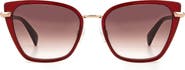 rag & bone 56mm Gradient Cat Eye Sunglasses