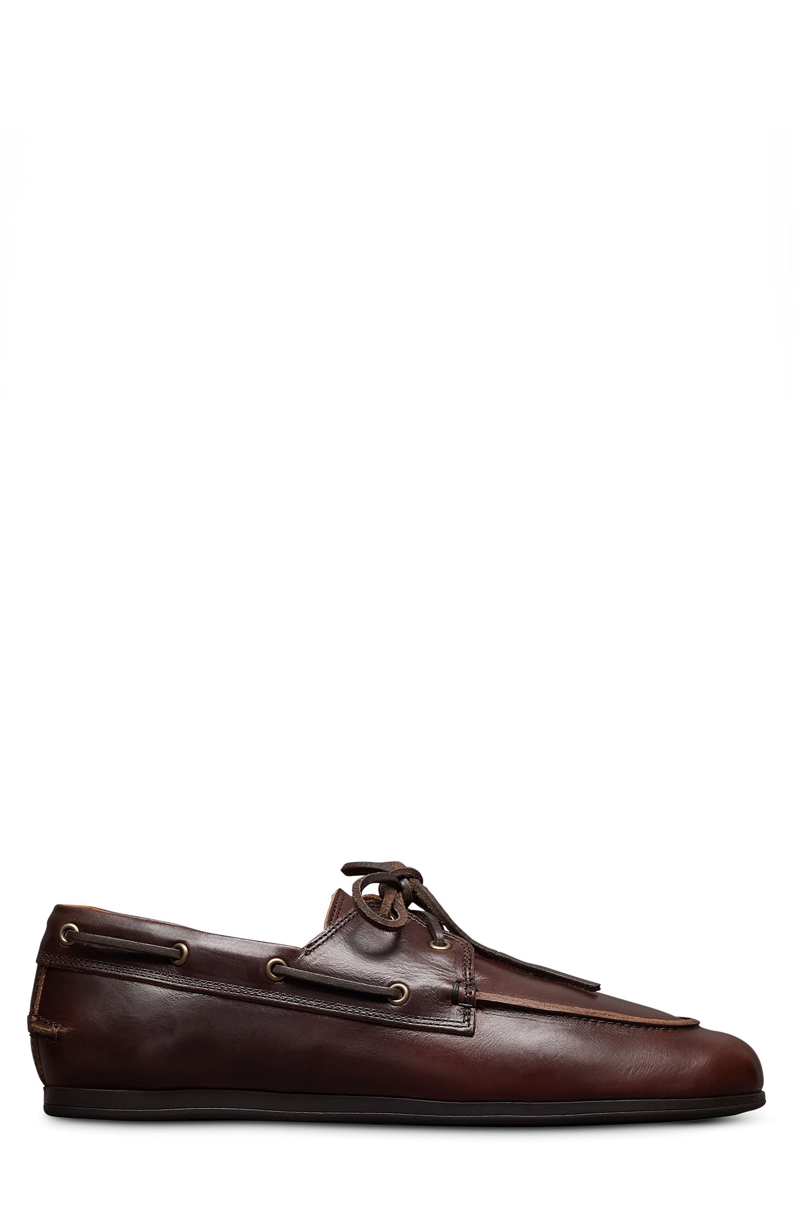 Aruba Boat Shoe, Alternate, color, BROWN