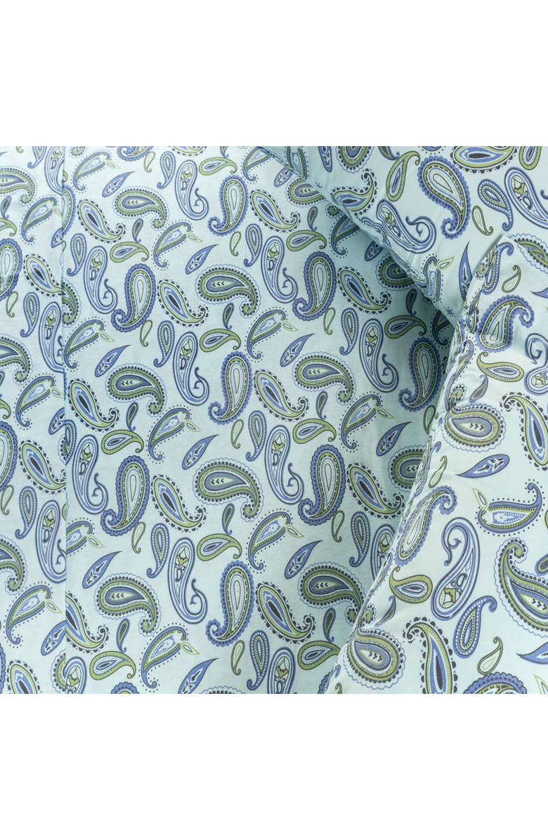 Superior Cotton Flannel Sheet Set, Alternate, color, Light Blue