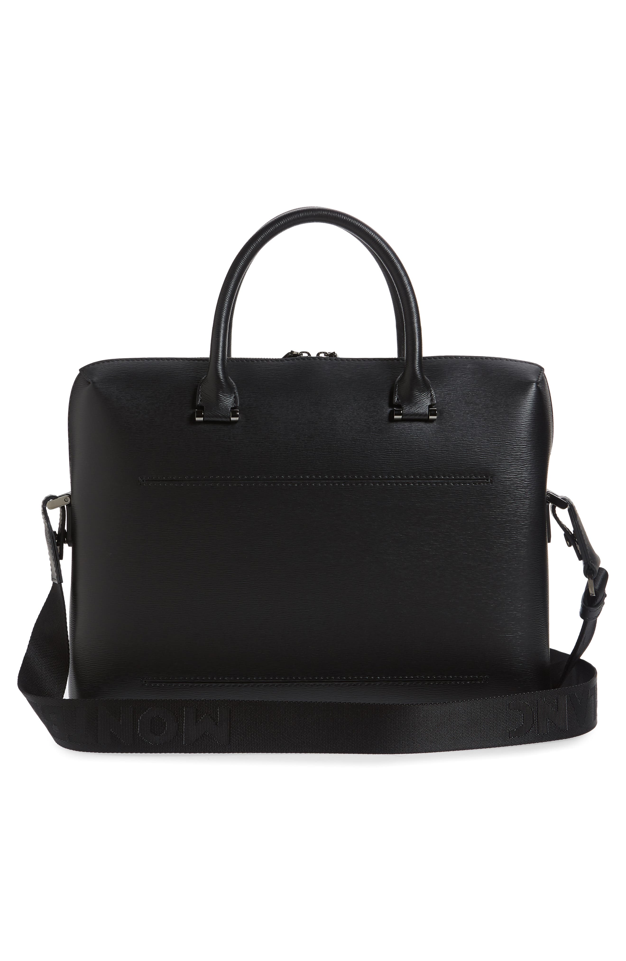 Montblanc Westside Slim Leather Document Case, Alternate, color, 