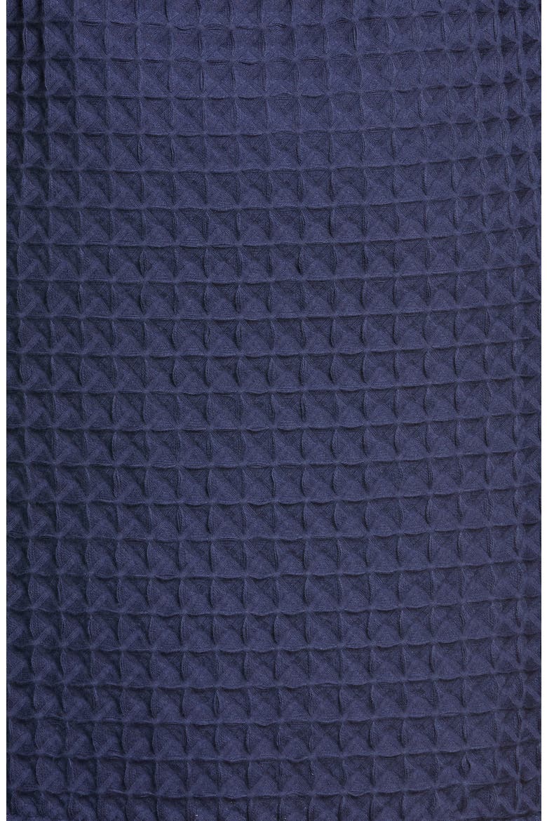 Modern Waffle Robe, Alternate, color, NAVY PEACOAT