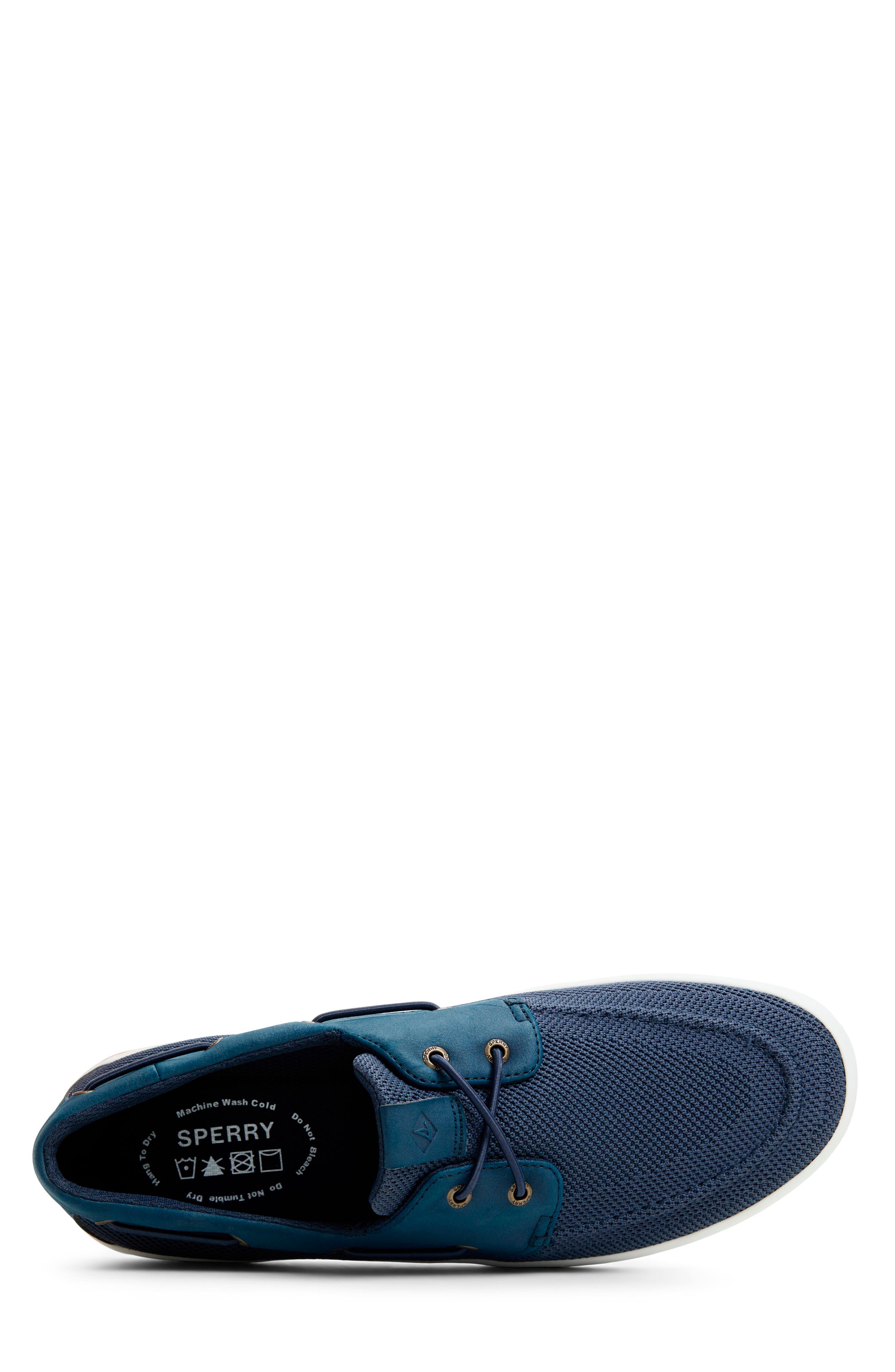 Sperry Bahama II Mixed Media Boat Shoe, Alternate, color, 