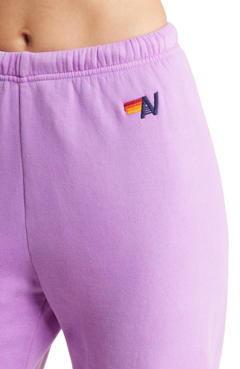 Aviator Nation AV Sweatpants, Alternate, color, Neon Purple