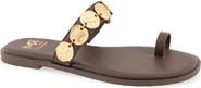 RM Rebecca Minkoff Claire Coin Toe Loop Sandal