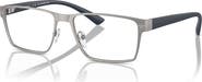 Emporio Armani 55mm Rectangle optical glasses