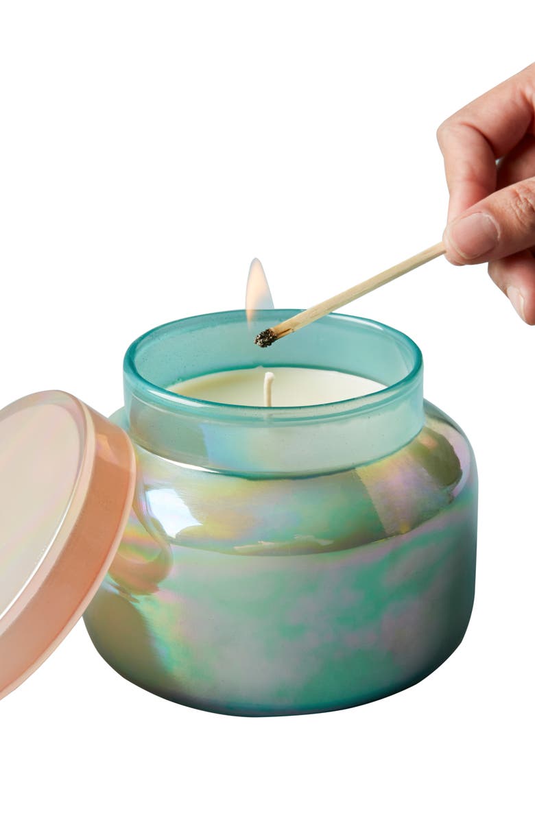 Anthropologie Home Iridescent Coastal Candle, Alternate, color,
