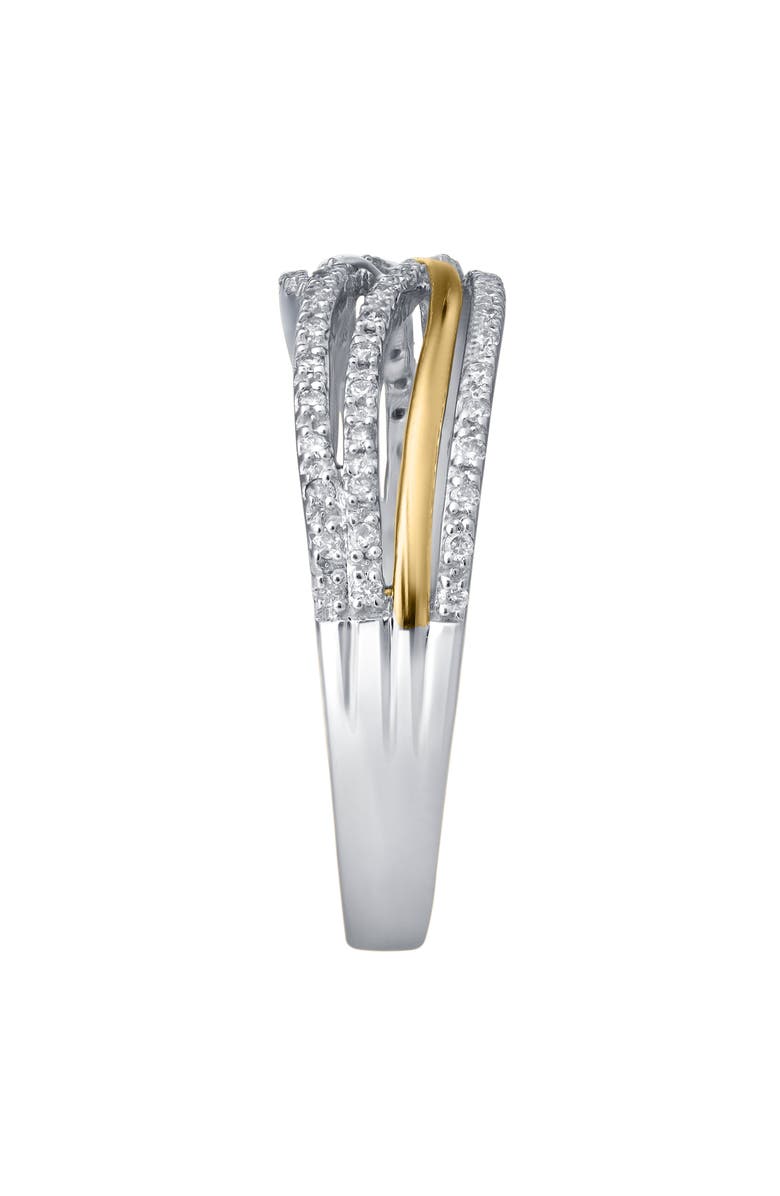 LuvMyJewelry Amoura 0.20 Ct Natural Diamond 10K Gold Ring, Alternate, color, 10K White Gold